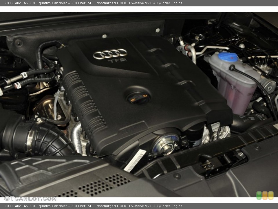2.0 Liter FSI Turbocharged DOHC 16-Valve VVT 4 Cylinder Engine for the 2012 Audi A5 #52948266