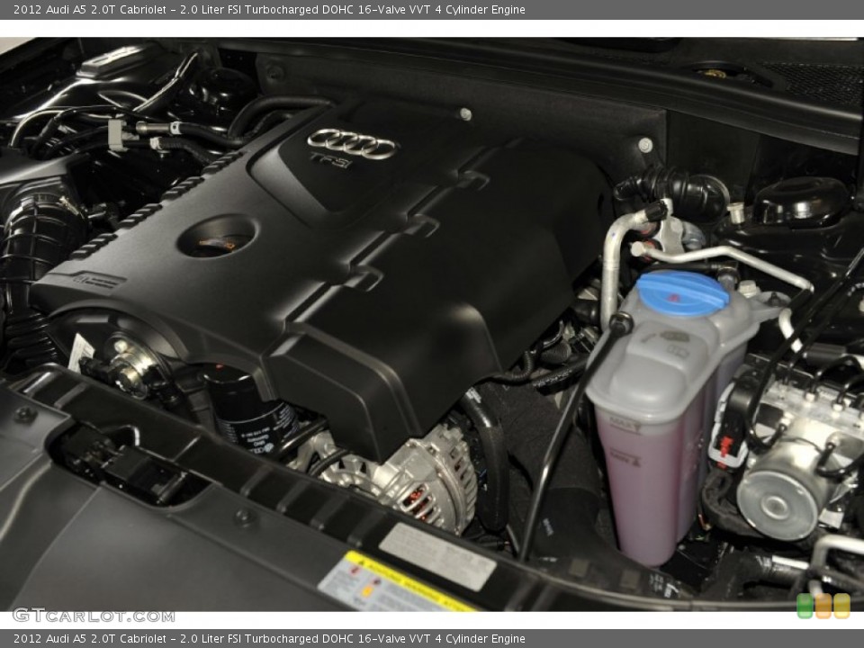 2.0 Liter FSI Turbocharged DOHC 16-Valve VVT 4 Cylinder Engine for the 2012 Audi A5 #52948744