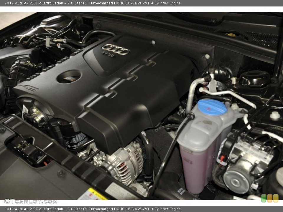 2.0 Liter FSI Turbocharged DOHC 16-Valve VVT 4 Cylinder Engine for the 2012 Audi A4 #52949367