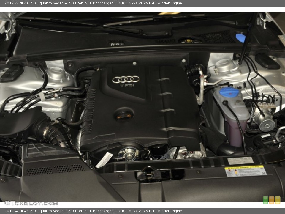 2.0 Liter FSI Turbocharged DOHC 16-Valve VVT 4 Cylinder Engine for the 2012 Audi A4 #52949823