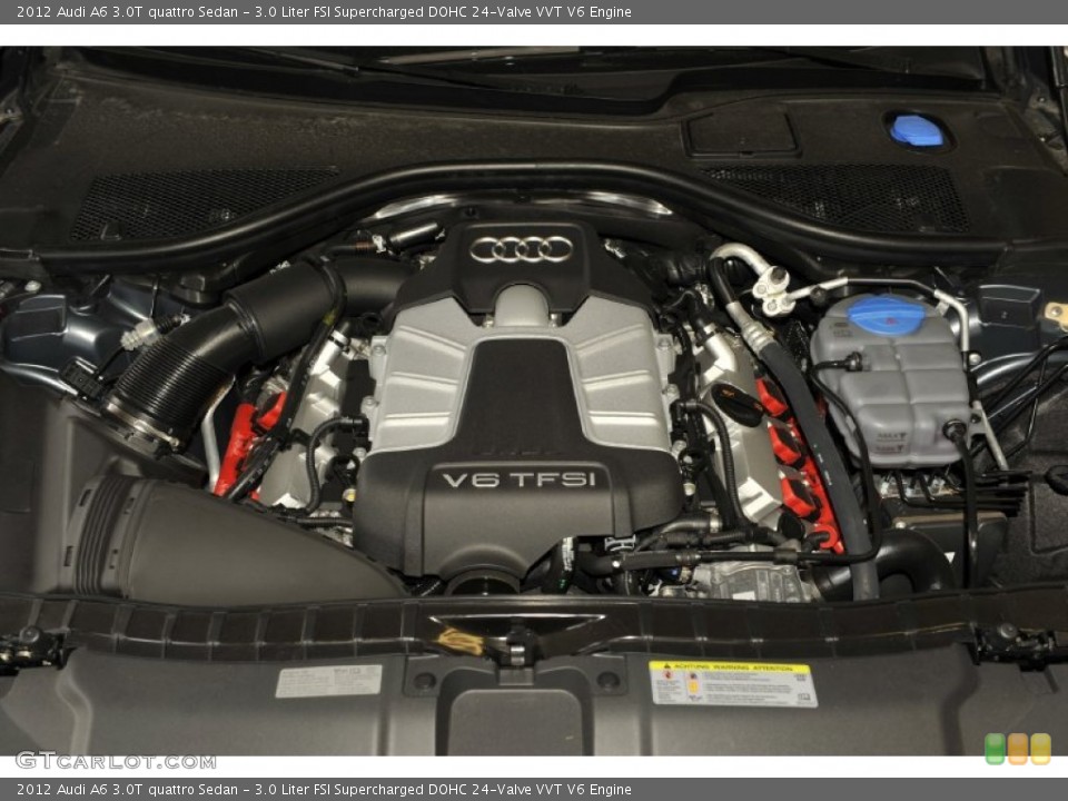 3.0 Liter FSI Supercharged DOHC 24-Valve VVT V6 Engine for the 2012 Audi A6 #52950792