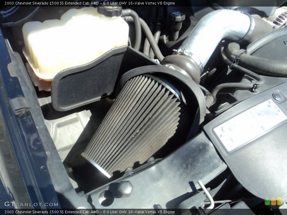 6.0 Liter OHV 16-Valve Vortec V8 Engine for the 2003 Chevrolet Silverado 1500 #52962166