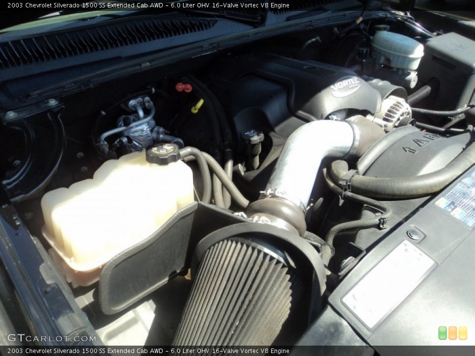 6.0 Liter OHV 16-Valve Vortec V8 Engine for the 2003 Chevrolet Silverado 1500 #52962180