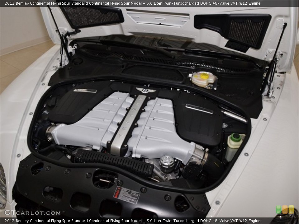 6.0 Liter Twin-Turbocharged DOHC 48-Valve VVT W12 Engine for the 2012 Bentley Continental Flying Spur #52970830