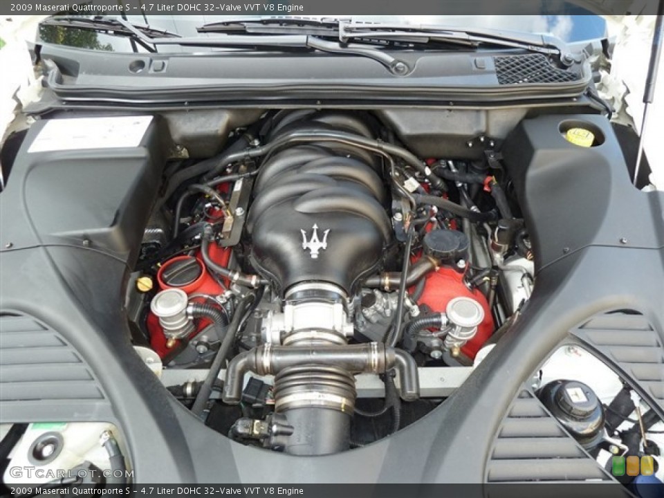 4.7 Liter DOHC 32-Valve VVT V8 Engine for the 2009 Maserati Quattroporte #52974613