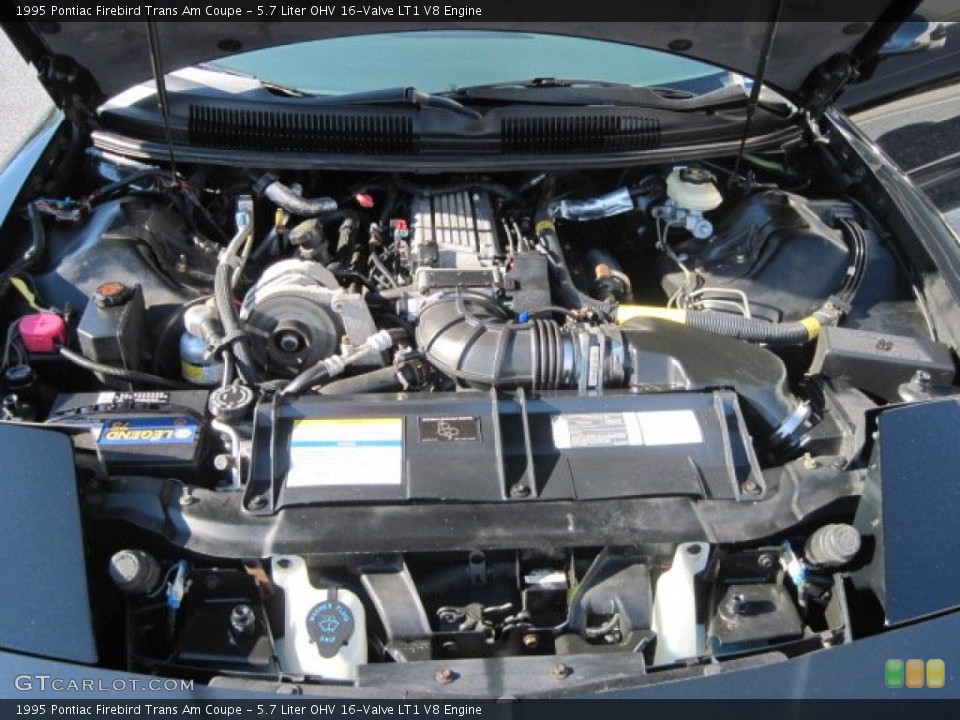 5.7 Liter OHV 16-Valve LT1 V8 Engine for the 1995 Pontiac Firebird #52976470