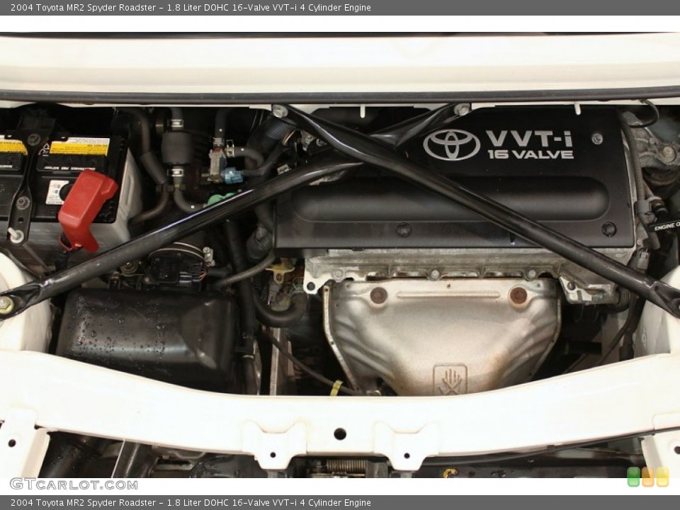 1.8 Liter DOHC 16-Valve VVT-i 4 Cylinder Engine for the 2004 Toyota MR2 Spyder #52980757