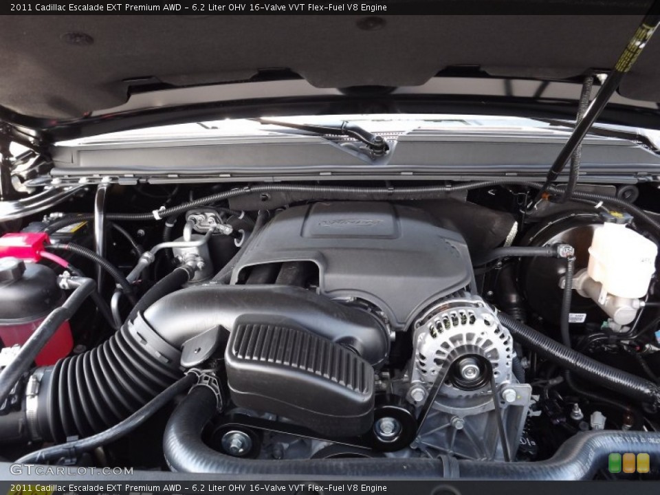 6.2 Liter OHV 16-Valve VVT Flex-Fuel V8 Engine for the 2011 Cadillac Escalade #52983553