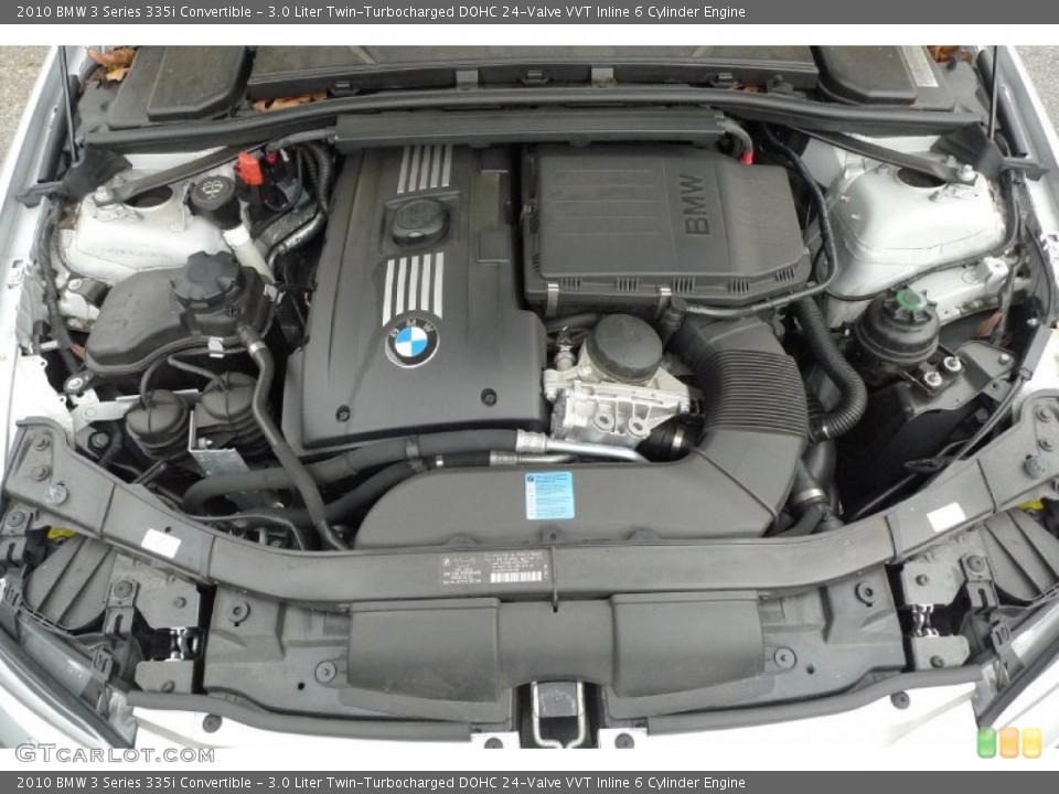 3.0 Liter Twin-Turbocharged DOHC 24-Valve VVT Inline 6 Cylinder Engine for the 2010 BMW 3 Series #52984726