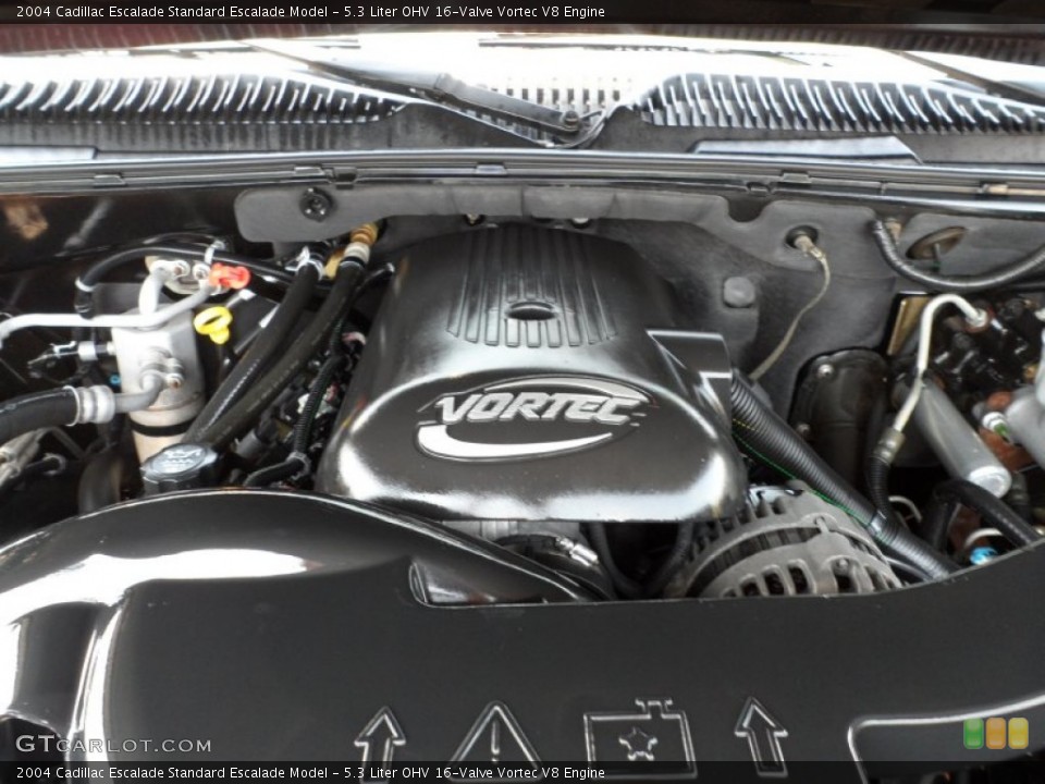 5.3 Liter OHV 16-Valve Vortec V8 Engine for the 2004 Cadillac Escalade #52988413