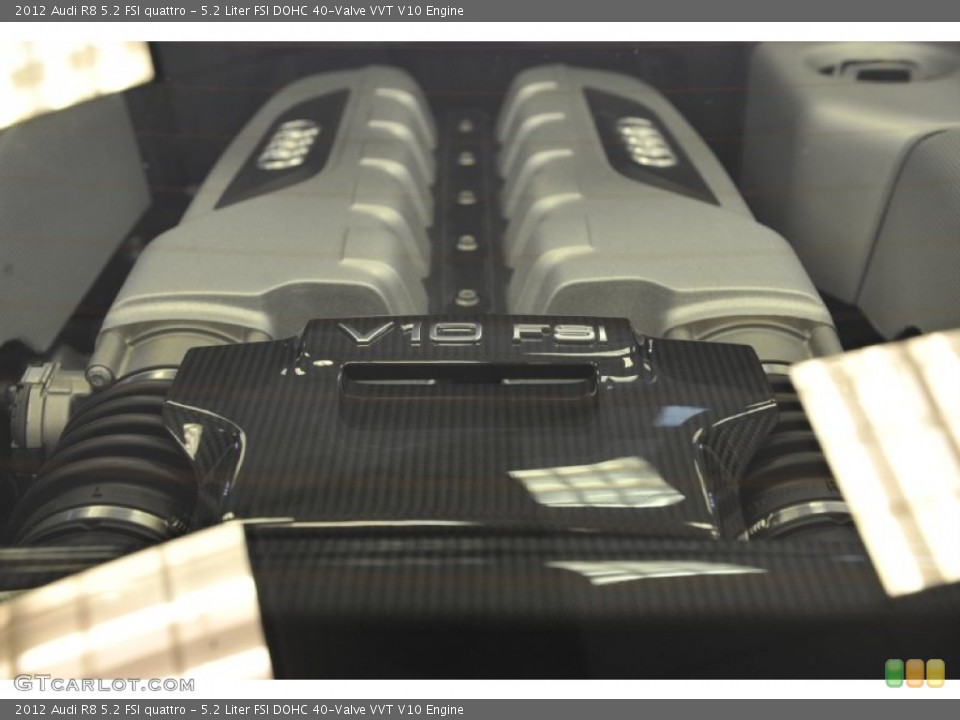 5.2 Liter FSI DOHC 40-Valve VVT V10 Engine for the 2012 Audi R8 #52997908