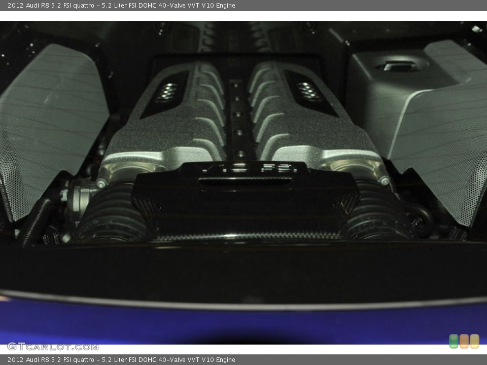 5.2 Liter FSI DOHC 40-Valve VVT V10 Engine for the 2012 Audi R8 #52998361