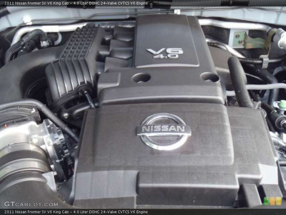 4.0 Liter DOHC 24-Valve CVTCS V6 Engine for the 2011 Nissan Frontier #53007893