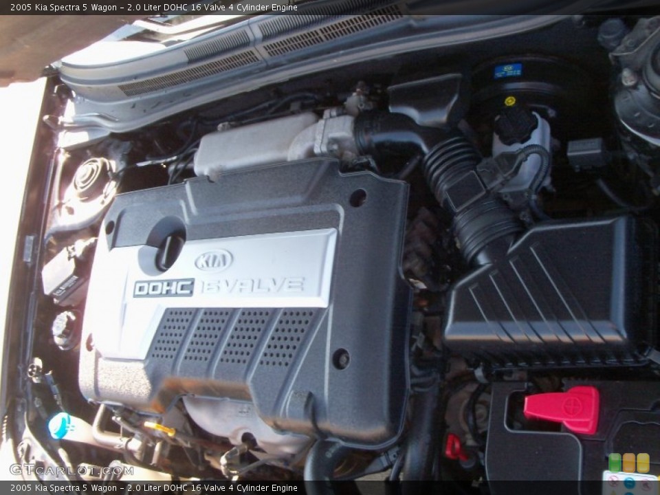 2.0 Liter DOHC 16 Valve 4 Cylinder Engine for the 2005 Kia Spectra #53008550
