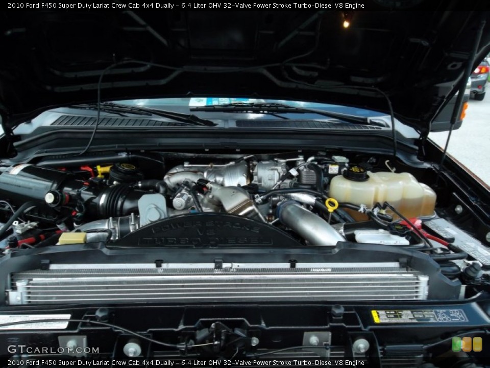 6.4 Liter OHV 32-Valve Power Stroke Turbo-Diesel V8 Engine for the 2010 Ford F450 Super Duty #53011913