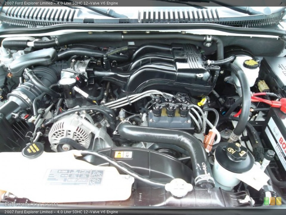 4.0 Liter SOHC 12-Valve V6 Engine for the 2007 Ford Explorer #53012441