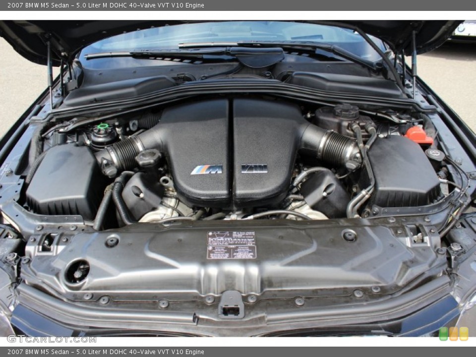5.0 Liter M DOHC 40-Valve VVT V10 Engine for the 2007 BMW M5 #53020370