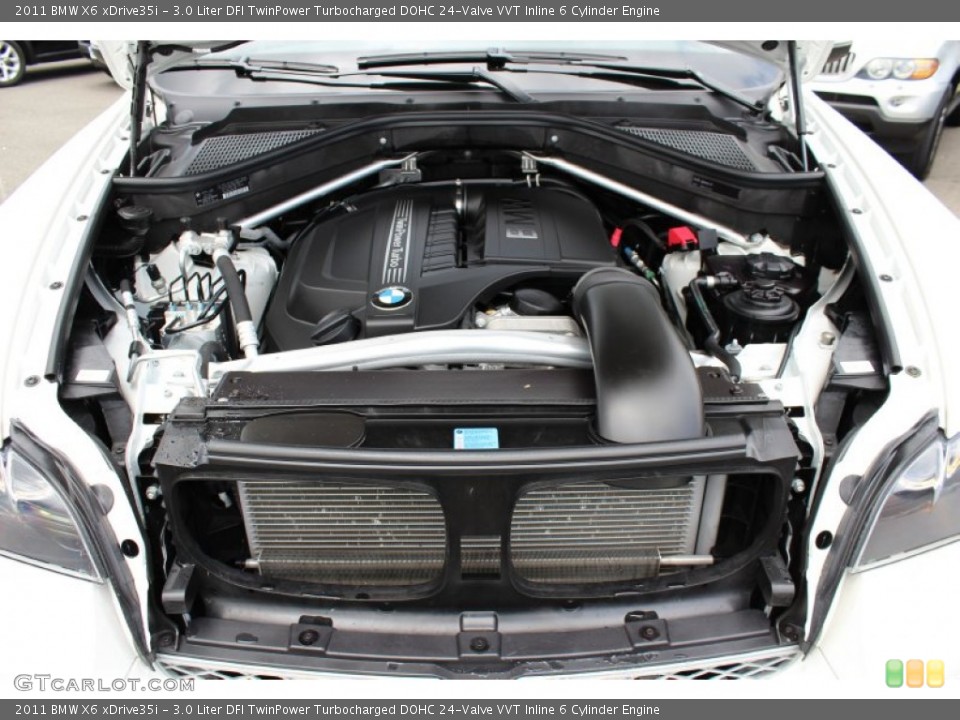 3.0 Liter DFI TwinPower Turbocharged DOHC 24-Valve VVT Inline 6 Cylinder Engine for the 2011 BMW X6 #53023013