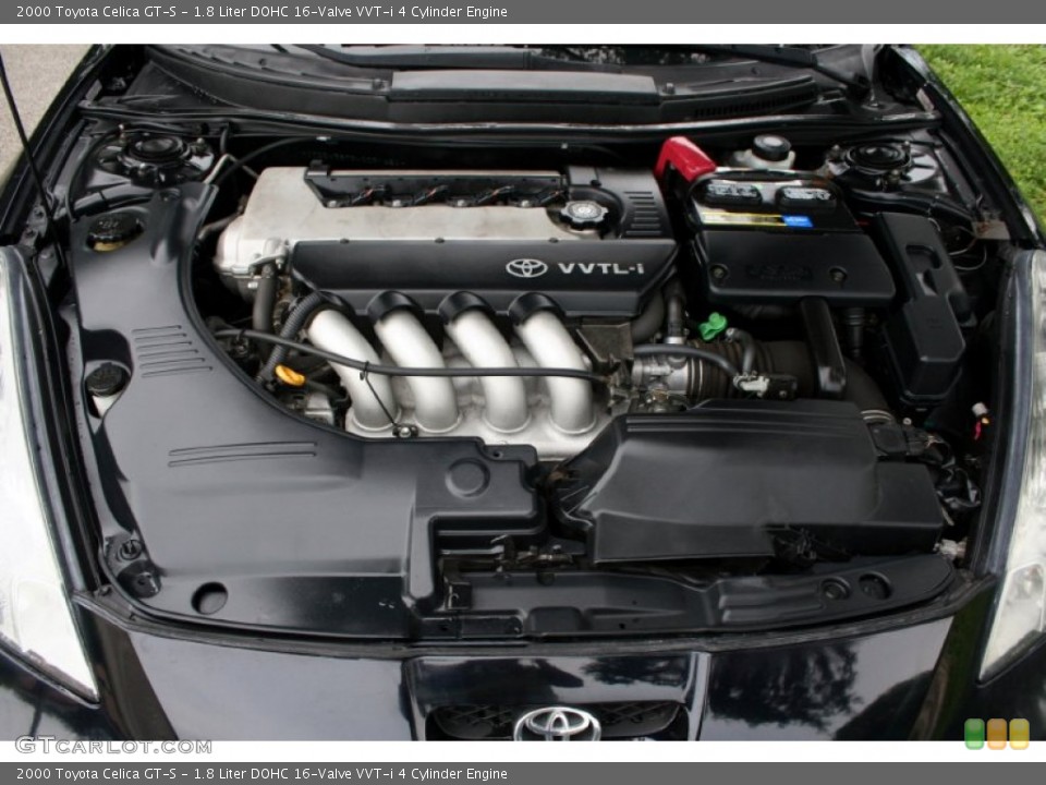 1.8 Liter DOHC 16-Valve VVT-i 4 Cylinder Engine for the 2000 Toyota Celica #53037194