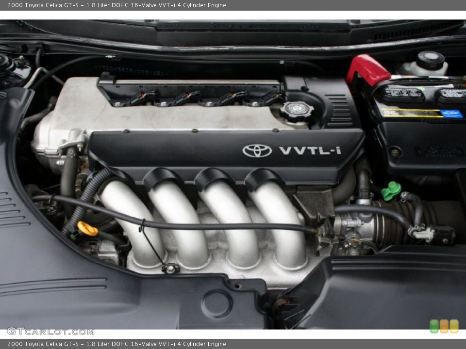 1.8 Liter DOHC 16-Valve VVT-i 4 Cylinder Engine for the 2000 Toyota Celica #53037209