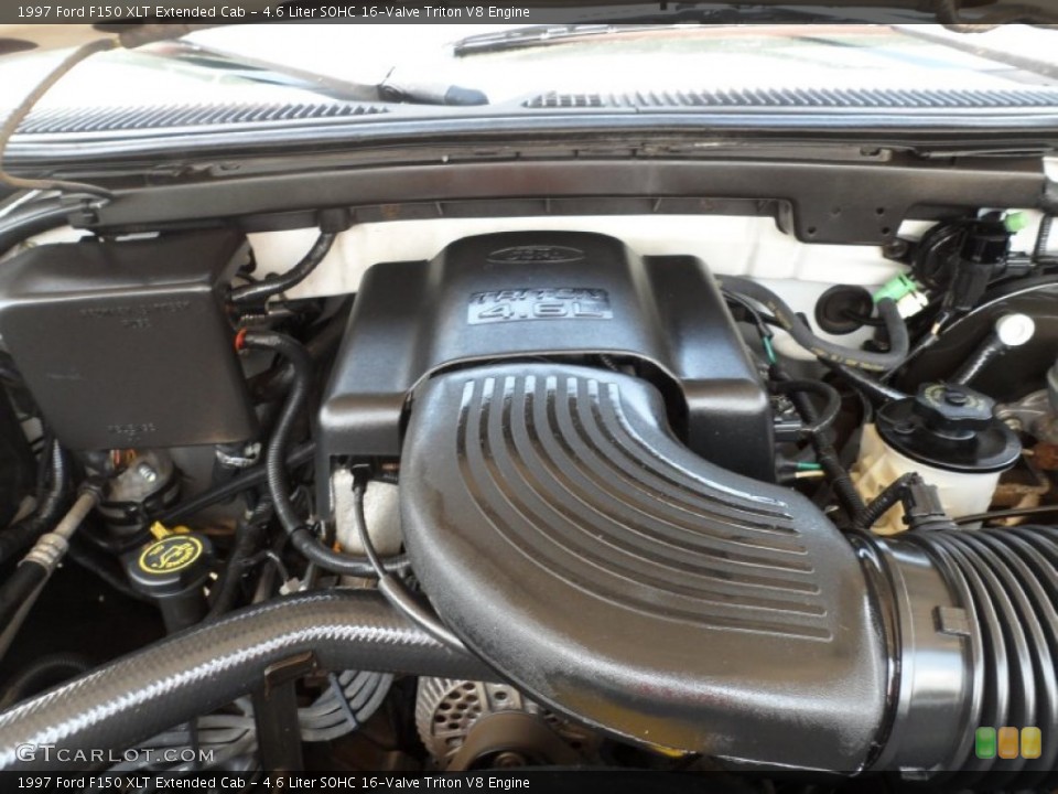 4.6 Liter SOHC 16-Valve Triton V8 Engine for the 1997 Ford F150 #53053382