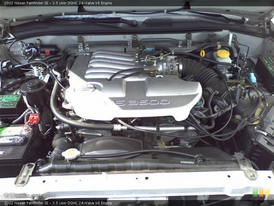 3.5 Liter DOHC 24-Valve V6 Engine for the 2002 Nissan Pathfinder #53055713