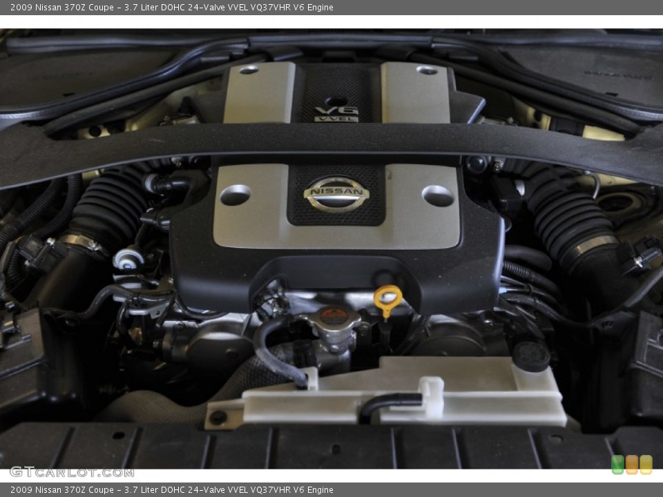 3.7 Liter DOHC 24-Valve VVEL VQ37VHR V6 Engine for the 2009 Nissan 370Z #53058766
