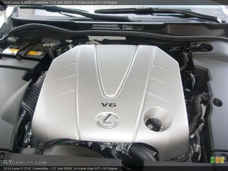3.5 Liter DOHC 24-Valve Dual VVT-i V6 Engine for the 2010 Lexus IS #53060546