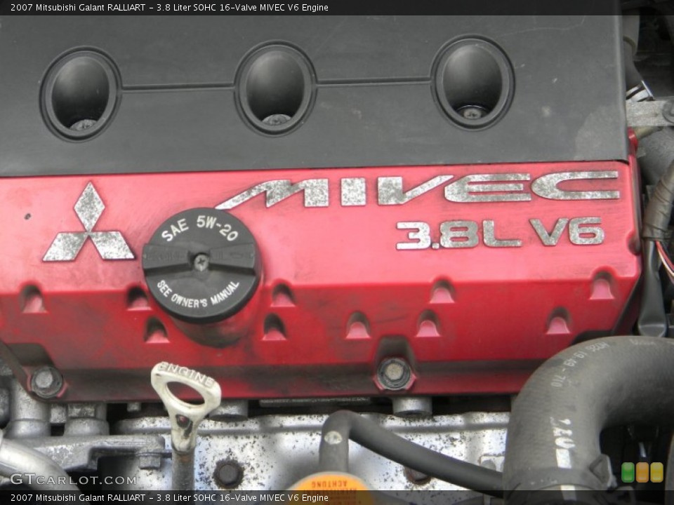 3.8 Liter SOHC 16-Valve MIVEC V6 Engine for the 2007 Mitsubishi Galant #53062625