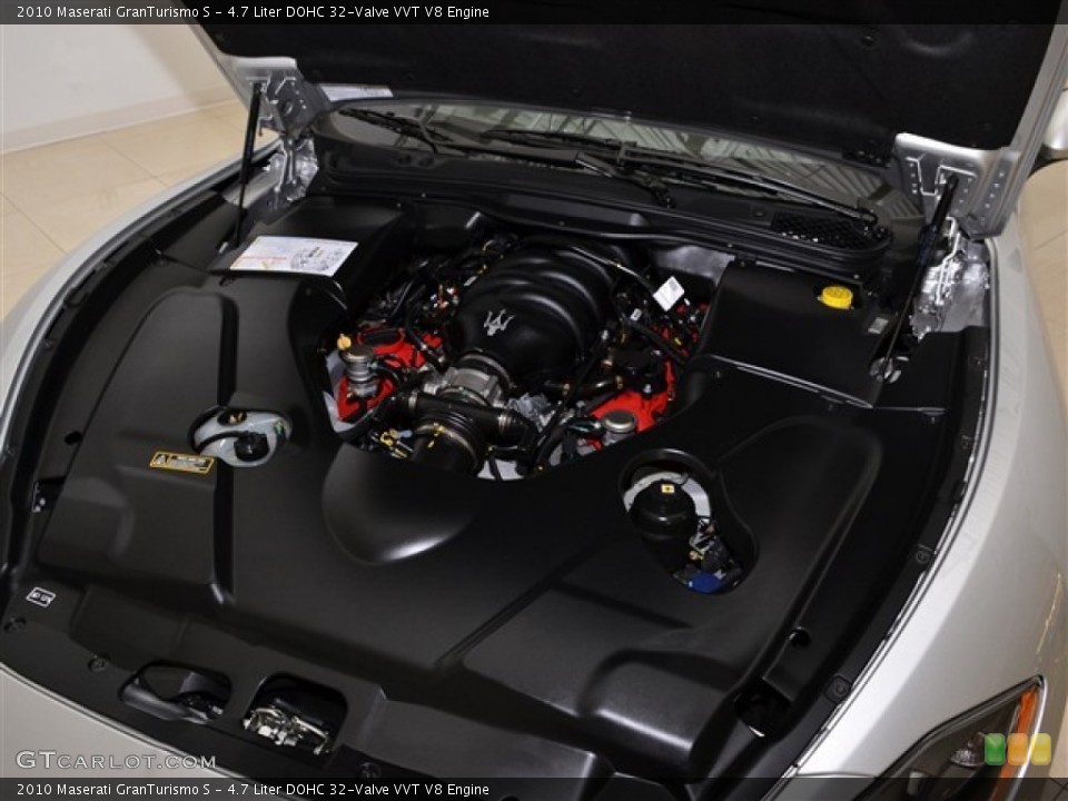 4.7 Liter DOHC 32-Valve VVT V8 Engine for the 2010 Maserati GranTurismo #53065030