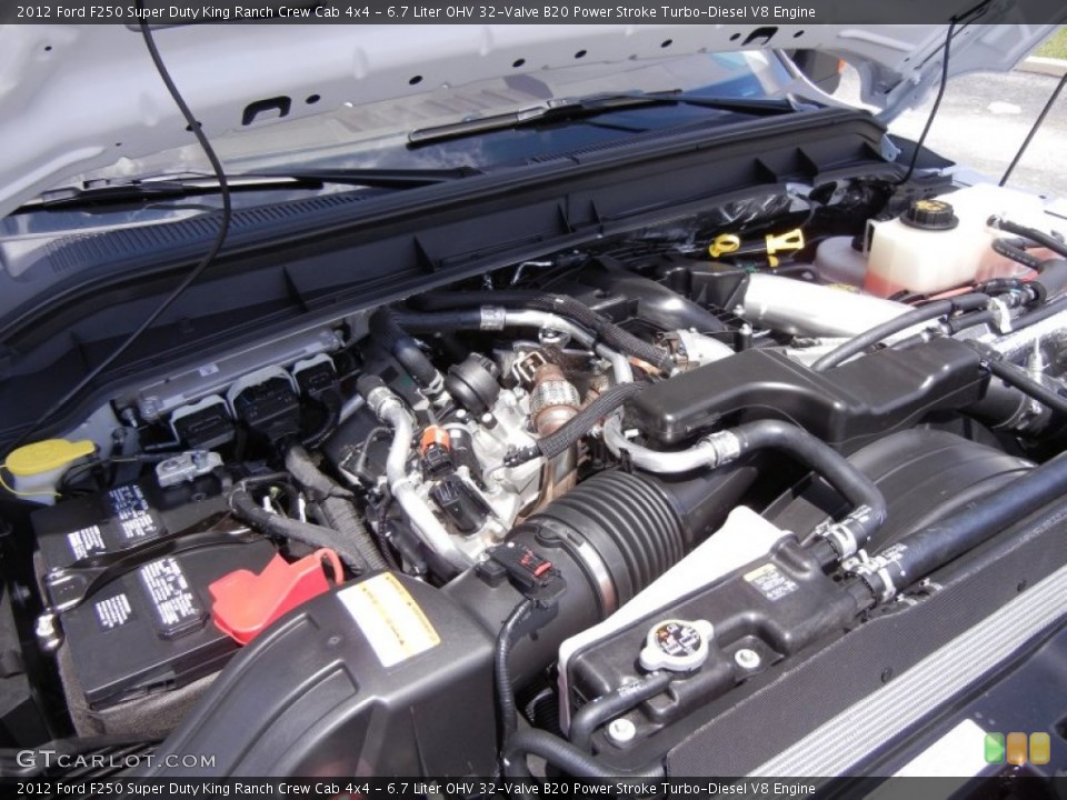 6.7 Liter OHV 32-Valve B20 Power Stroke Turbo-Diesel V8 Engine for the 2012 Ford F250 Super Duty #53065567