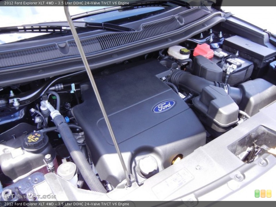 3.5 Liter DOHC 24-Valve TiVCT V6 Engine for the 2012 Ford Explorer #53066530