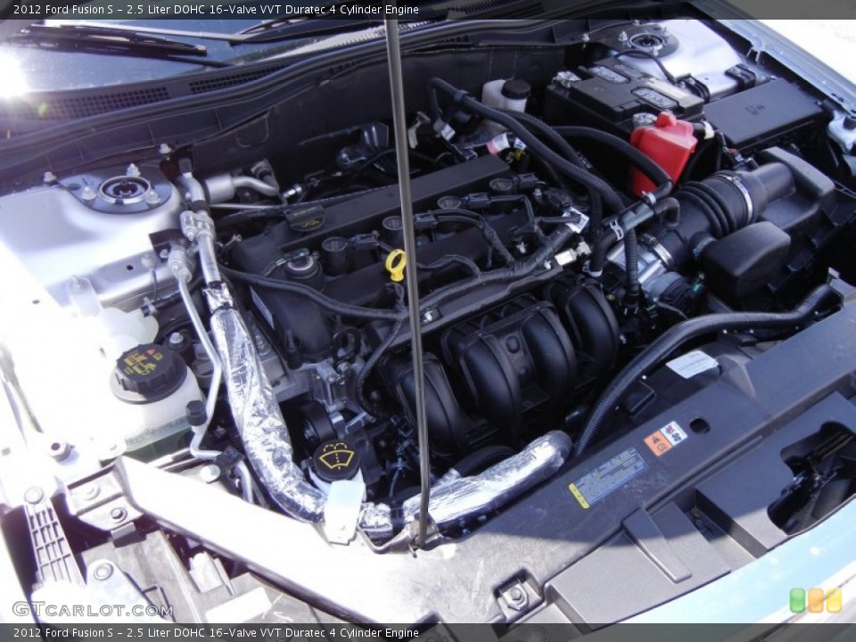 2.5 Liter DOHC 16-Valve VVT Duratec 4 Cylinder Engine for the 2012 Ford Fusion #53066710