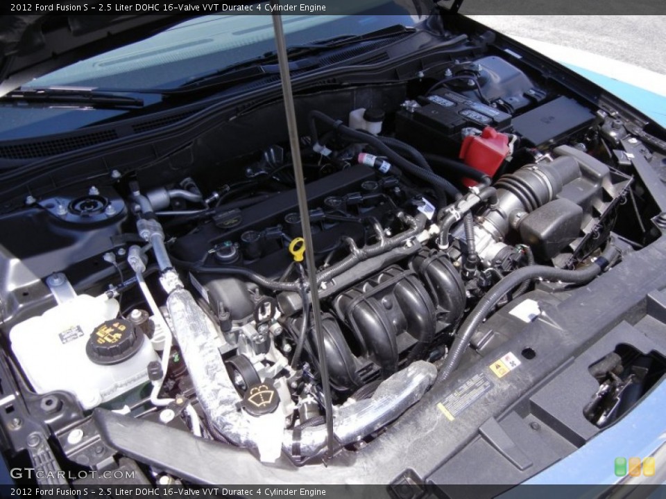 2.5 Liter DOHC 16-Valve VVT Duratec 4 Cylinder Engine for the 2012 Ford Fusion #53066890