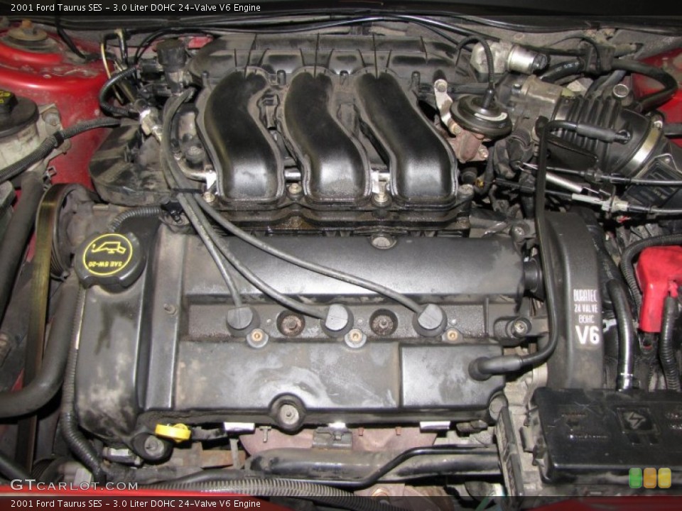 3.0 Liter DOHC 24-Valve V6 Engine for the 2001 Ford Taurus #53069020