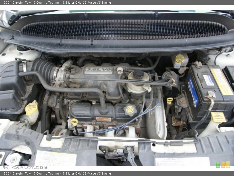 3.8 Liter OHV 12-Valve V6 Engine for the 2004 Chrysler Town & Country #53071198
