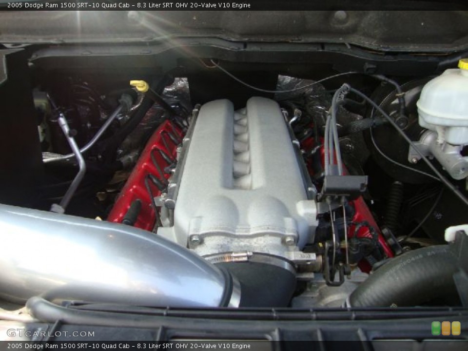 8.3 Liter SRT OHV 20-Valve V10 Engine for the 2005 Dodge Ram 1500 #53082724