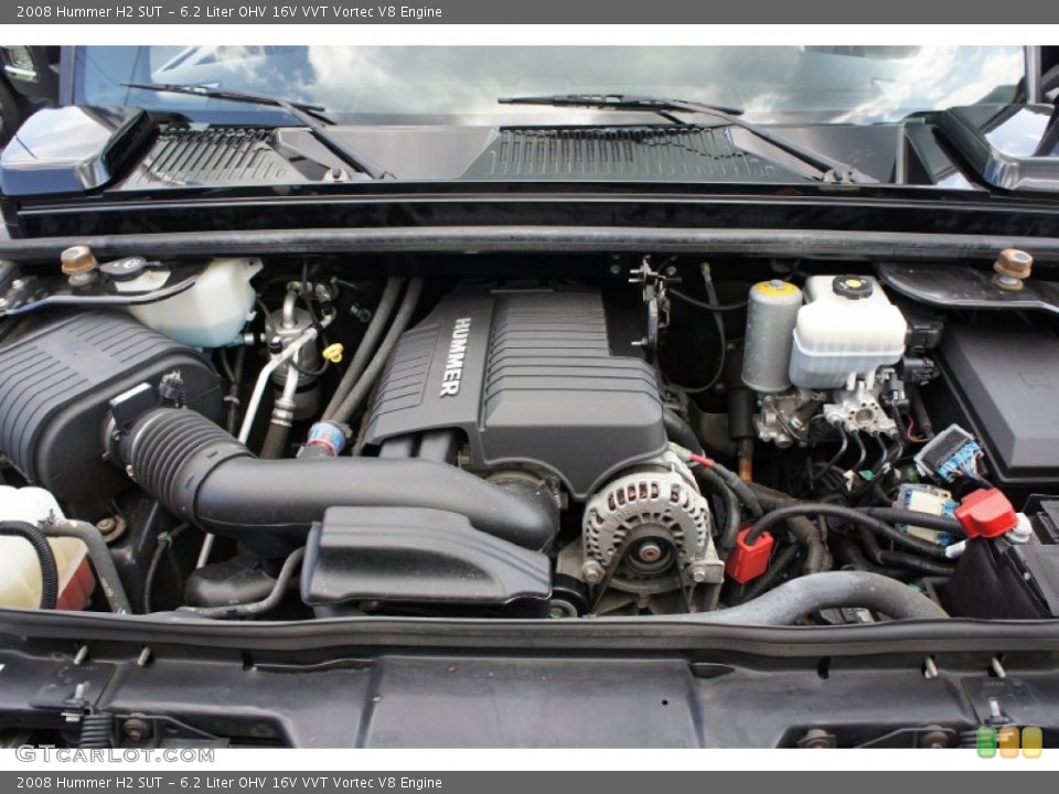 6.2 Liter OHV 16V VVT Vortec V8 Engine for the 2008 Hummer H2 #53097887