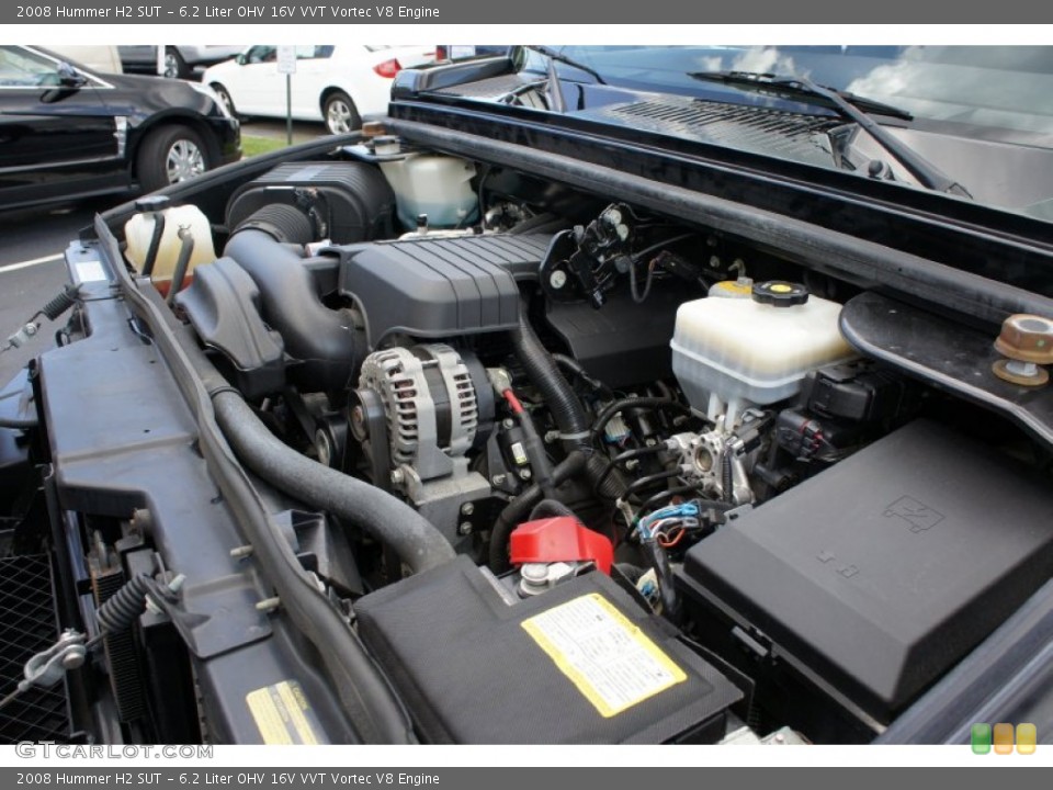 6.2 Liter OHV 16V VVT Vortec V8 Engine for the 2008 Hummer H2 #53097923