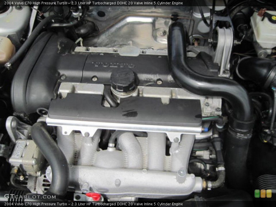 2.3 Liter HP Turbocharged DOHC 20 Valve Inline 5 Cylinder Engine for the 2004 Volvo C70 #53098991