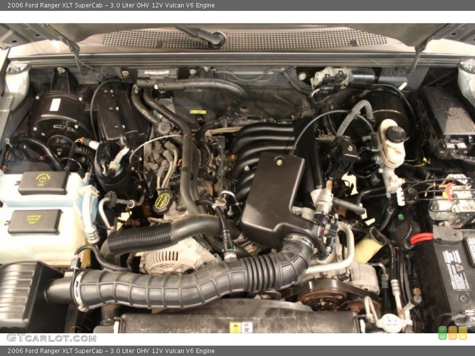 3.0 Liter OHV 12V Vulcan V6 Engine for the 2006 Ford Ranger #53104100