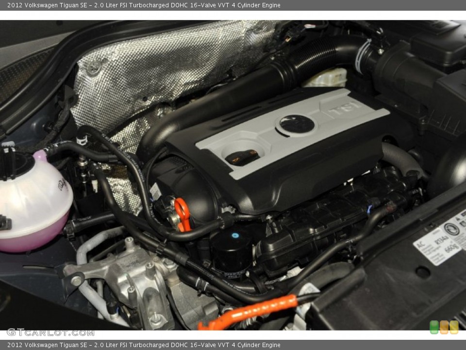 2.0 Liter FSI Turbocharged DOHC 16-Valve VVT 4 Cylinder Engine for the 2012 Volkswagen Tiguan #53105243