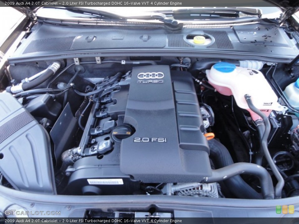 2.0 Liter FSI Turbocharged DOHC 16-Valve VVT 4 Cylinder Engine for the 2009 Audi A4 #53105723