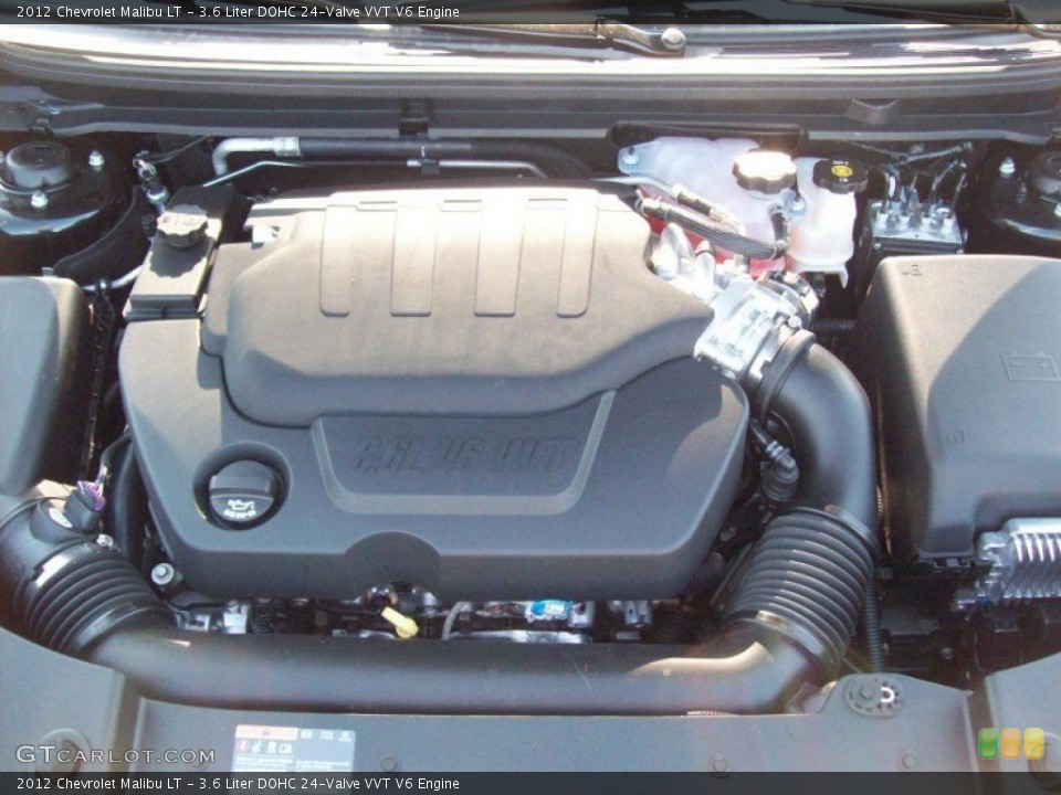 3.6 Liter DOHC 24-Valve VVT V6 Engine for the 2012 Chevrolet Malibu #53110751