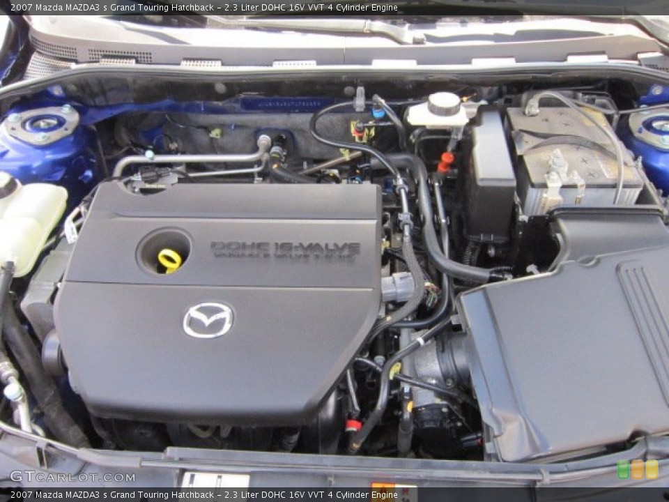2.3 Liter DOHC 16V VVT 4 Cylinder 2007 Mazda MAZDA3 Engine