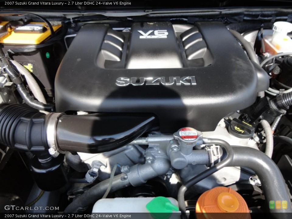 2.7 Liter DOHC 24-Valve V6 Engine for the 2007 Suzuki Grand Vitara #53115146