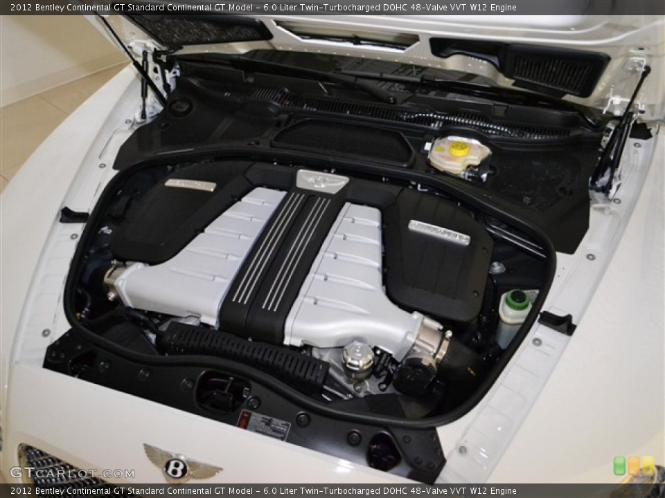 6.0 Liter Twin-Turbocharged DOHC 48-Valve VVT W12 Engine for the 2012 Bentley Continental GT #53118294