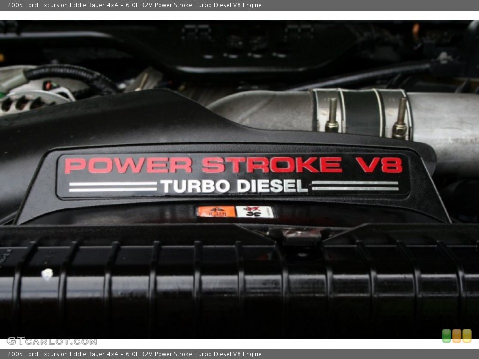 6.0L 32V Power Stroke Turbo Diesel V8 Engine for the 2005 Ford Excursion #53125464