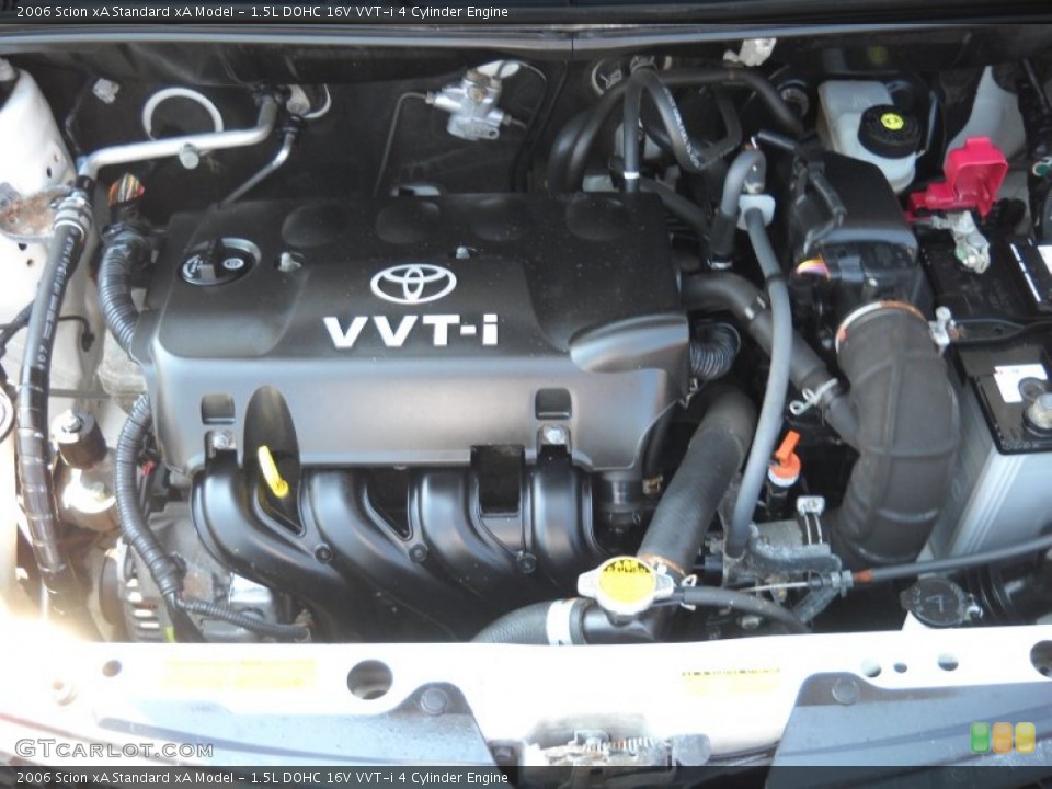 1.5L DOHC 16V VVT-i 4 Cylinder Engine for the 2006 Scion xA #53126061