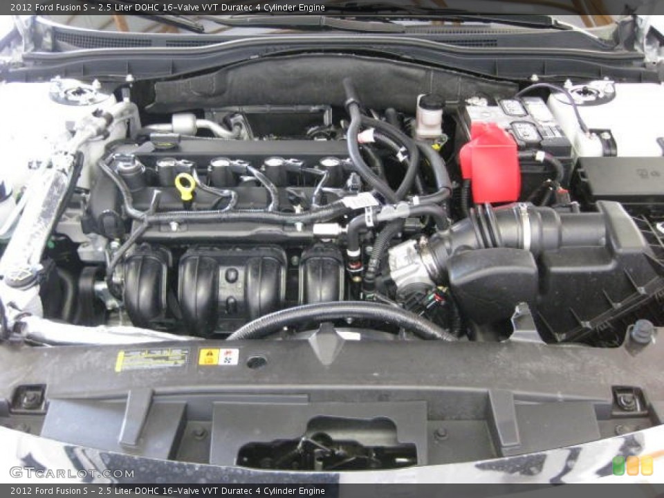 2.5 Liter DOHC 16-Valve VVT Duratec 4 Cylinder Engine for the 2012 Ford Fusion #53128719